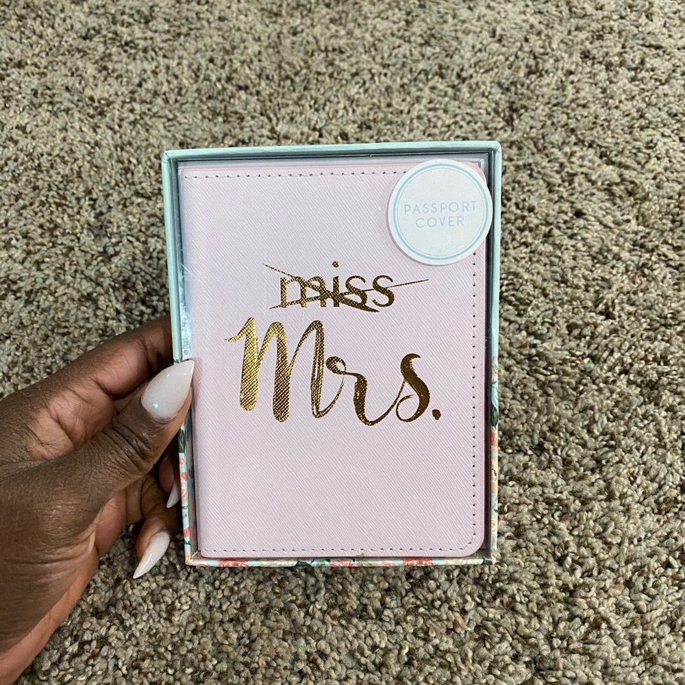 Ms. to Mrs. Passport Cover
